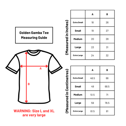 Golden Gamba Tee